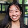 Kathy Zhou smiles at camera