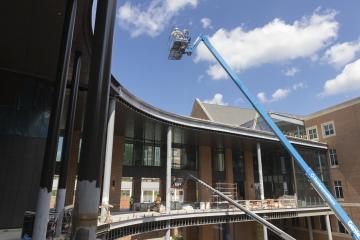 New construction of Bell Hall