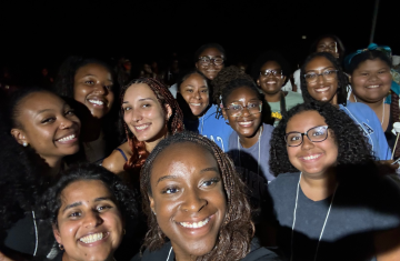 Group of SPARK participants take a selfie.