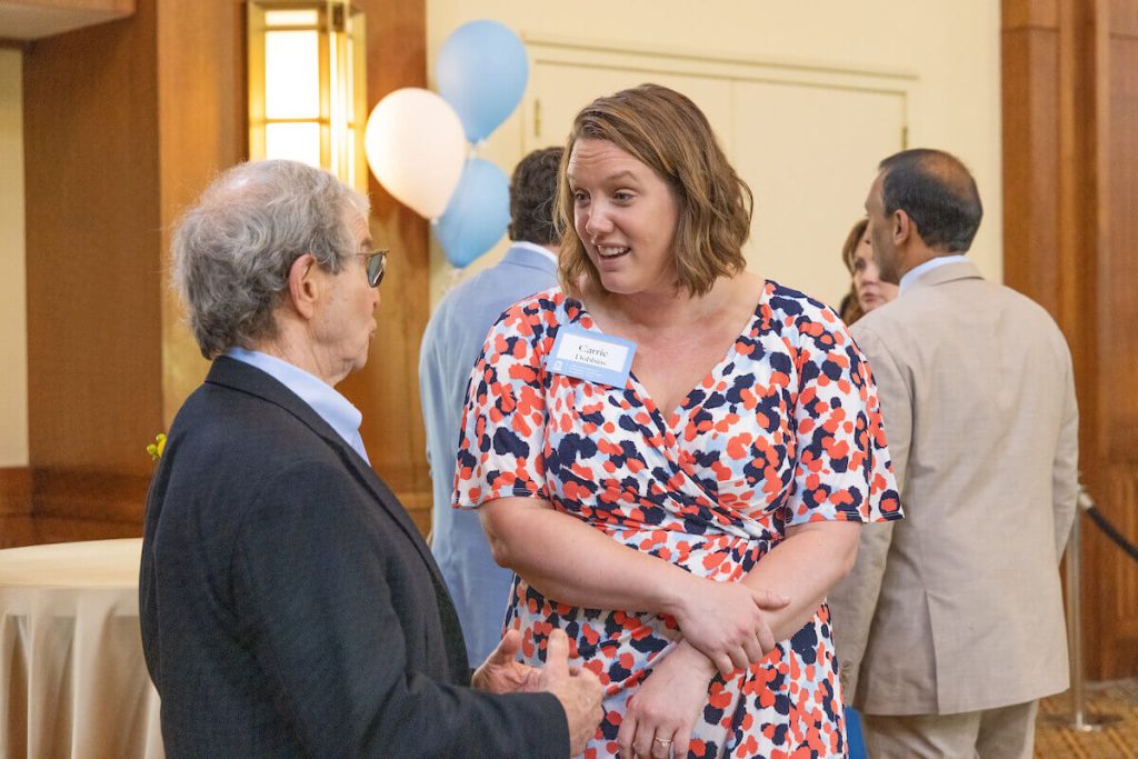 Scholarship students and donors at the 2023 Scholarship Celebration on March 25, 2023, which recognized donors who supported scholarships during the Campaign for Carolina.