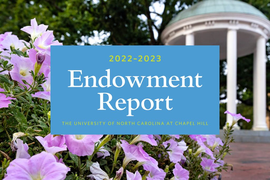 2022-2023 Endowment Report - The University of North Carolina at Chapel Hill