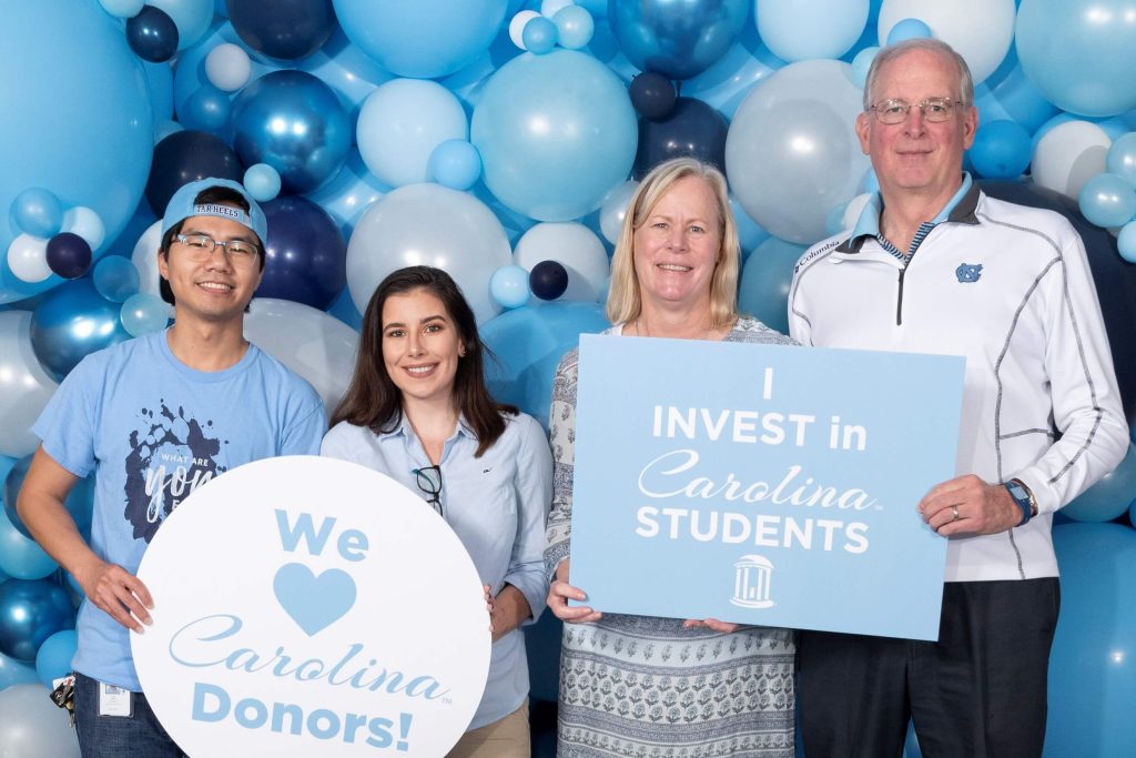 Scholarship students and donors at the 2019 Celebrating Scholarships event